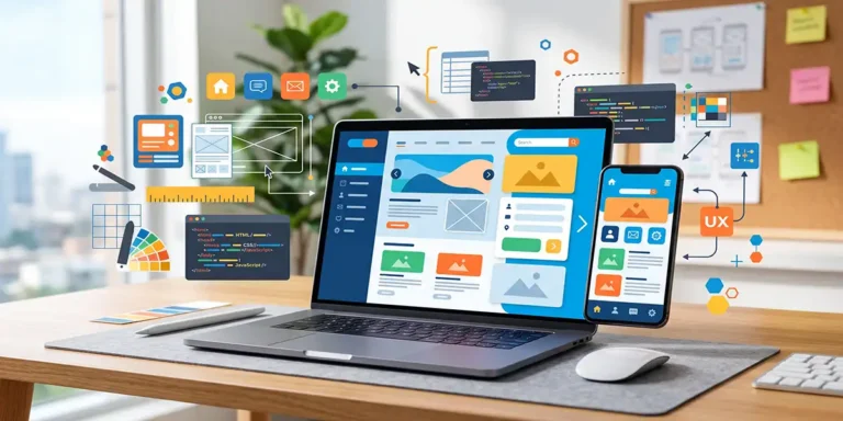 وب سایت یا طراحی اپلیکیشن